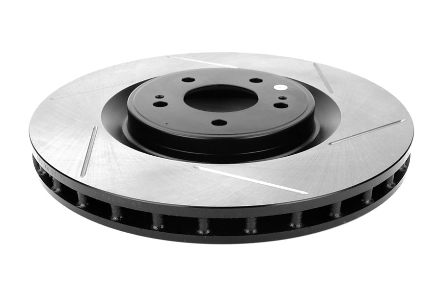 Stoptech Slotted Front Left Rotor Single - 2008-2015 Mitsubishi Evo X