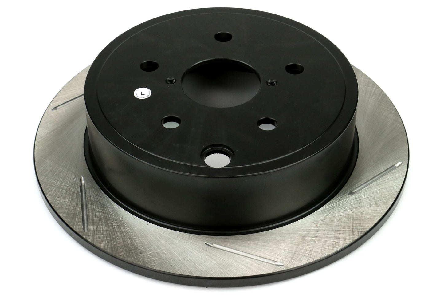 Stoptech Sport Slotted Rear Rotors Pair - 2015-2021 Subaru WRX