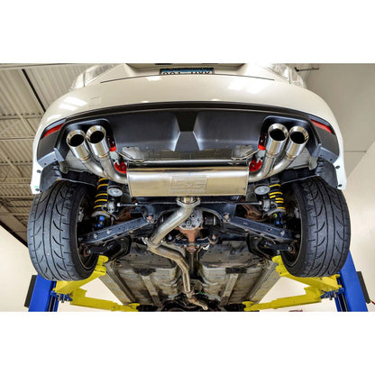 GrimmSpeed Catback Exhaust System Resonated - 2008-2014 Subaru WRX / STI Hatchback