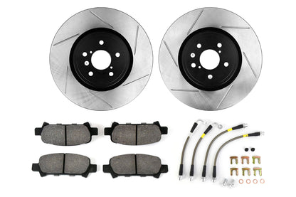 Stoptech Sport Kit Slotted Rear - 2005-2009 Subaru Legacy GT (including Spec B)
