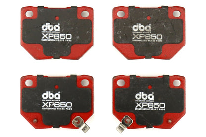 DBA XP650 Track Performance Rear Brake Pads - 2006-2007 Subaru WRX / 1984-1996 Nissan 300ZX