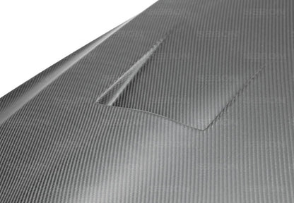 Seibon Dry Carbon Fiber GT Style Hood - 2009-2015 Nissan GT-R
