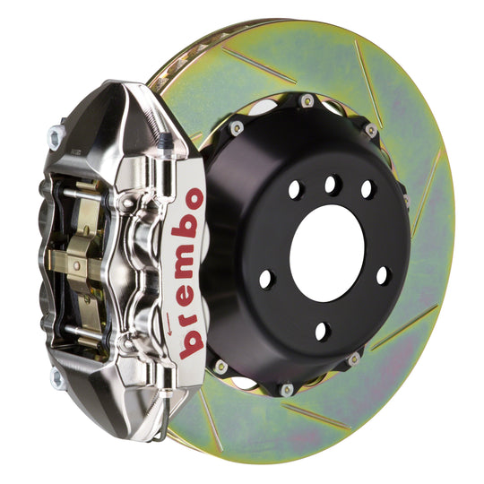 Brembo Gran Turismo Slotted Brake Kit 4 Piston 2-Piece GT-R Rear - 2013-2016 Scion FR-S / 2013-2020 Subaru BRZ / 2017-2019 Toyota 86