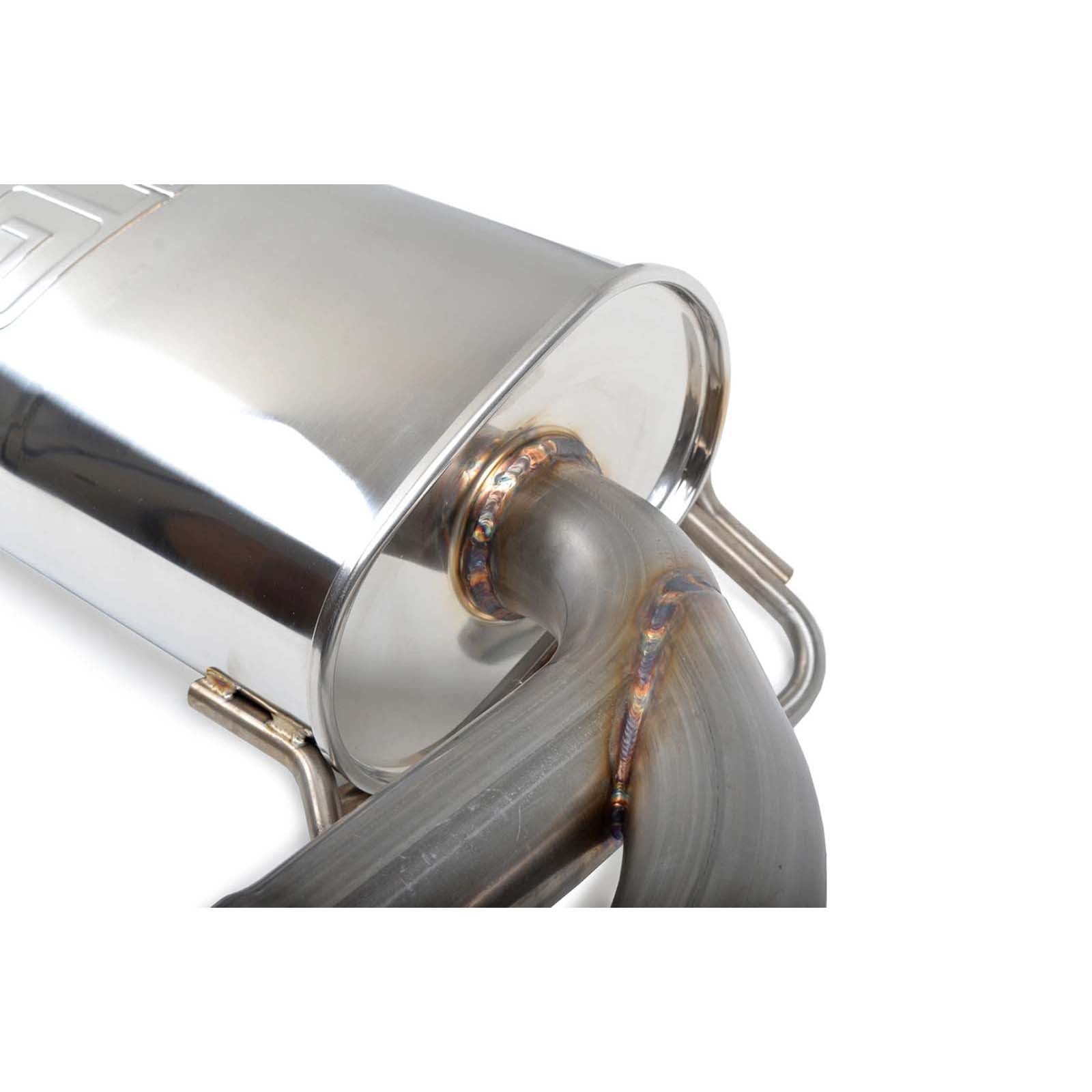 GrimmSpeed Catback Exhaust System Resonated - 2008-2014 Subaru WRX / STI Hatchback