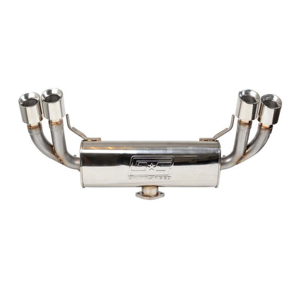 GrimmSpeed Catback Exhaust System Resonated - 2008-2014 Subaru WRX / STI Hatchback
