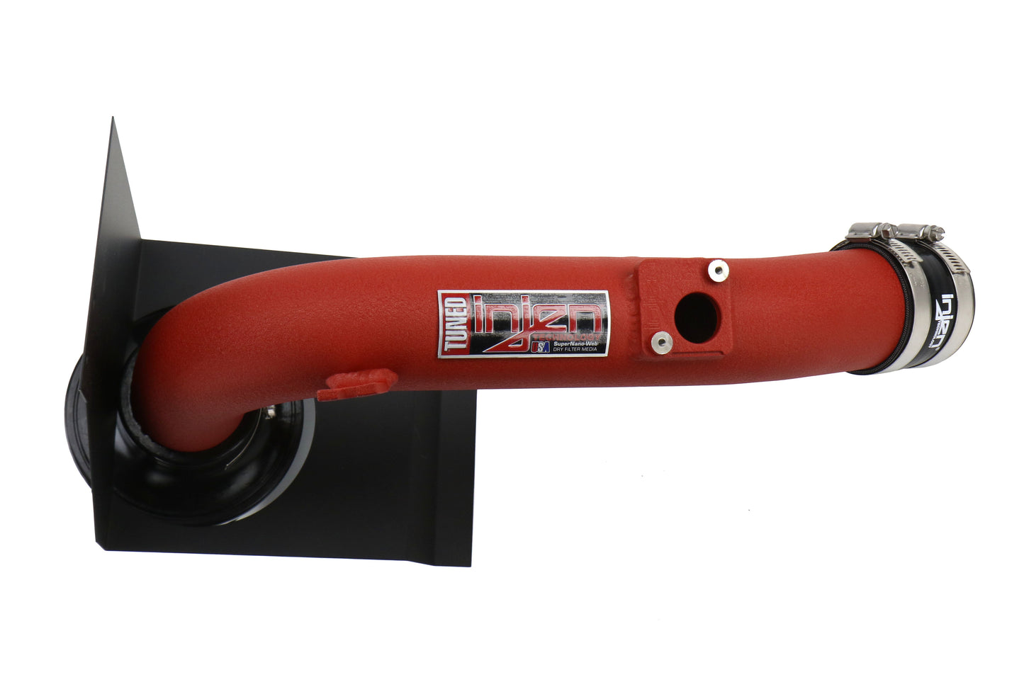 Injen Cold Air Intake Wrinkle Red - 2008-2014 Subaru WRX / STI
