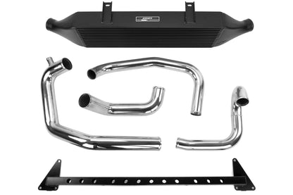 Mishimoto Front Mount Intercooler w/ Intake Black - 2008-2014 Subaru STI