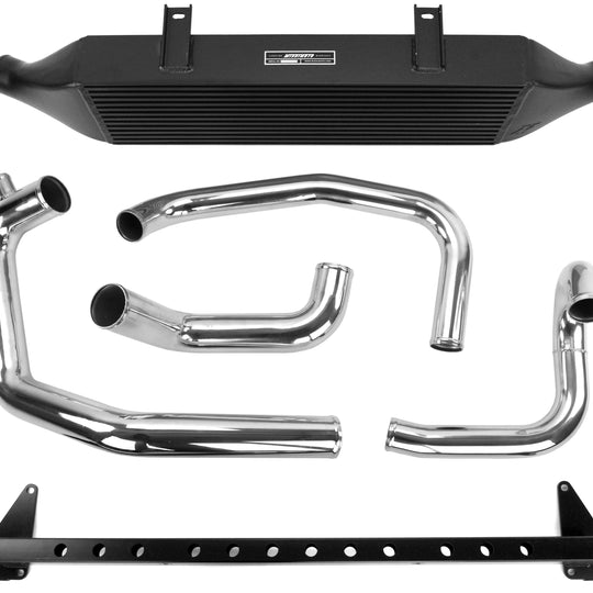 Mishimoto Front Mount Intercooler w/ Intake Black - 2008-2014 Subaru STI