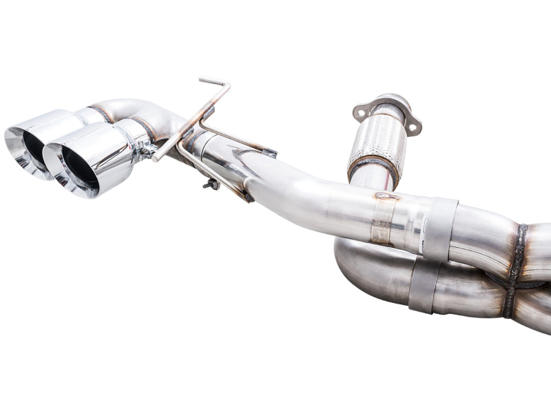 AWE Tuning 2020 Chevrolet Corvette (C8) Track Edition Exhaust - Quad Chrome Silver Tips