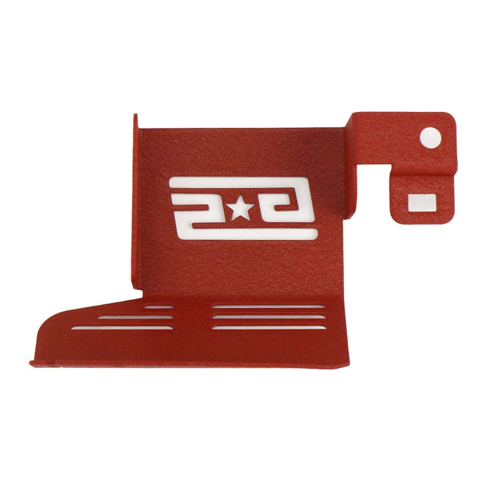 GrimmSpeed Boost Control Solenoid Cover Red - 2008-2021 Subaru STI