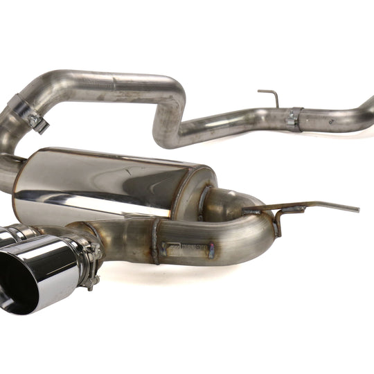 AWE Touring Edition Resonated Cat-Back Exhaust (Chrome Silver Tips) - 2013-2018 Ford Focus ST