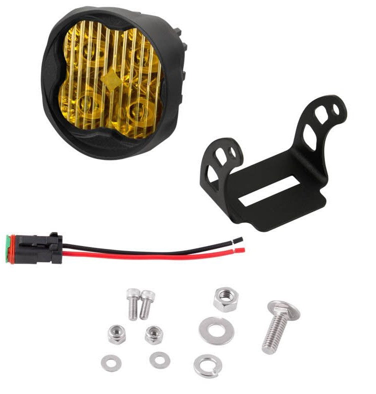 Diode Dynamics SS3 Pod Max Angled Driver Side Fog Light Yellow