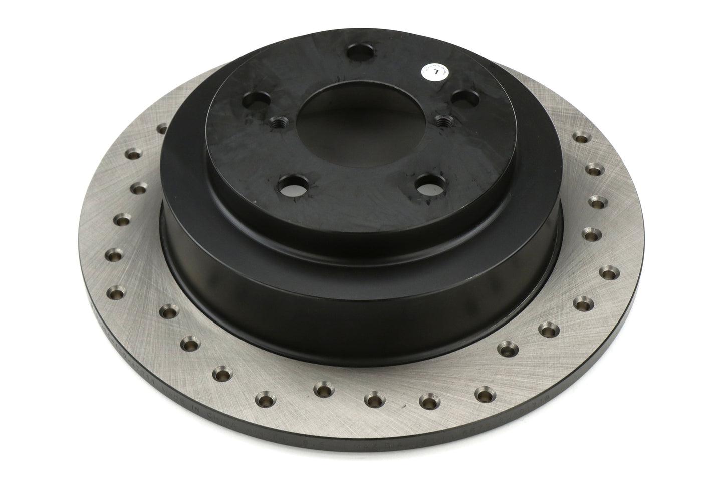 Stoptech Drilled Rear Left Rotor Single - Subaru Models (inc. 2002-2005 WRX)