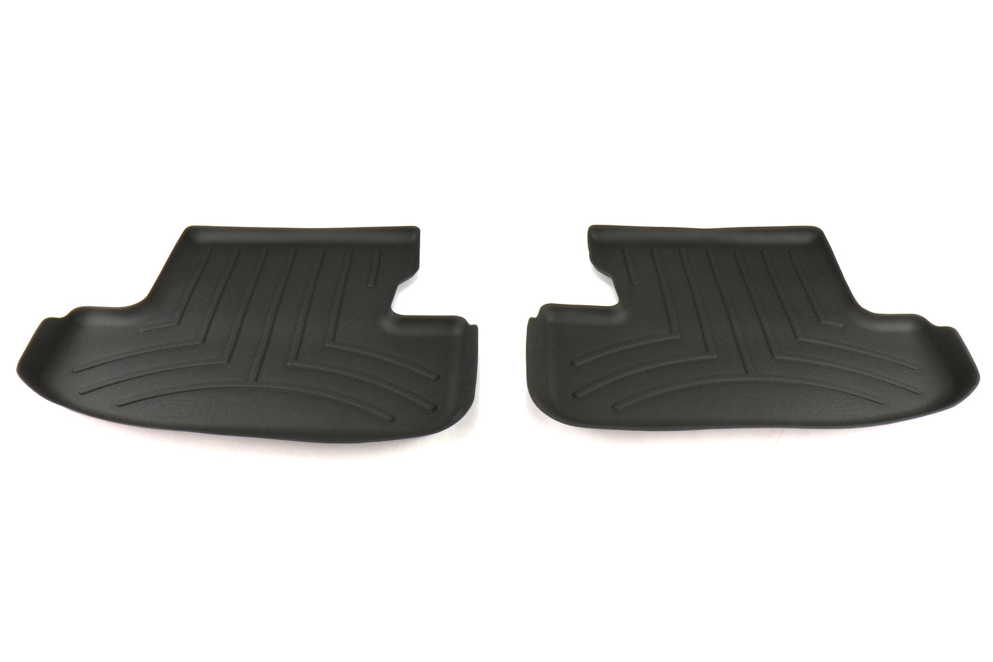 Weathertech Rear Floorliner Set Black - 2015-2017 Ford Mustang