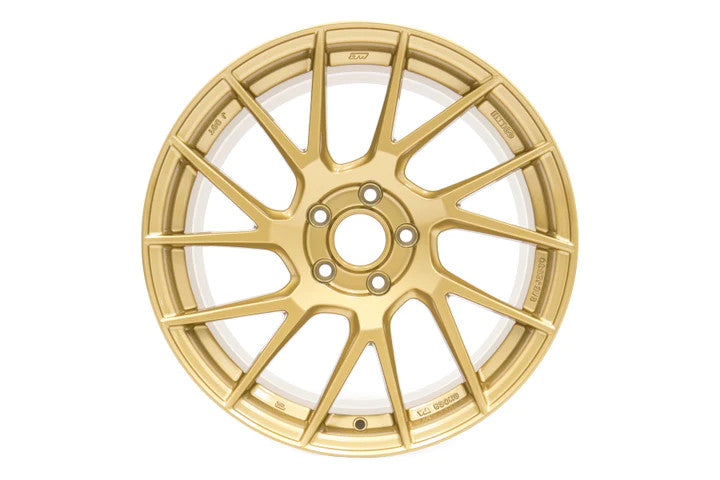 Enkei TM7 Gold 18x9.5 +38mm 5x114.3 (Single Wheel) - 2015-2023 Subaru WRX / 2015-2021 STI / 2019-2023 Forester