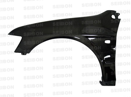 Seibon Carbon Fiber Front Fenders - 2003-2006 Mitsubishi Evo 8/9