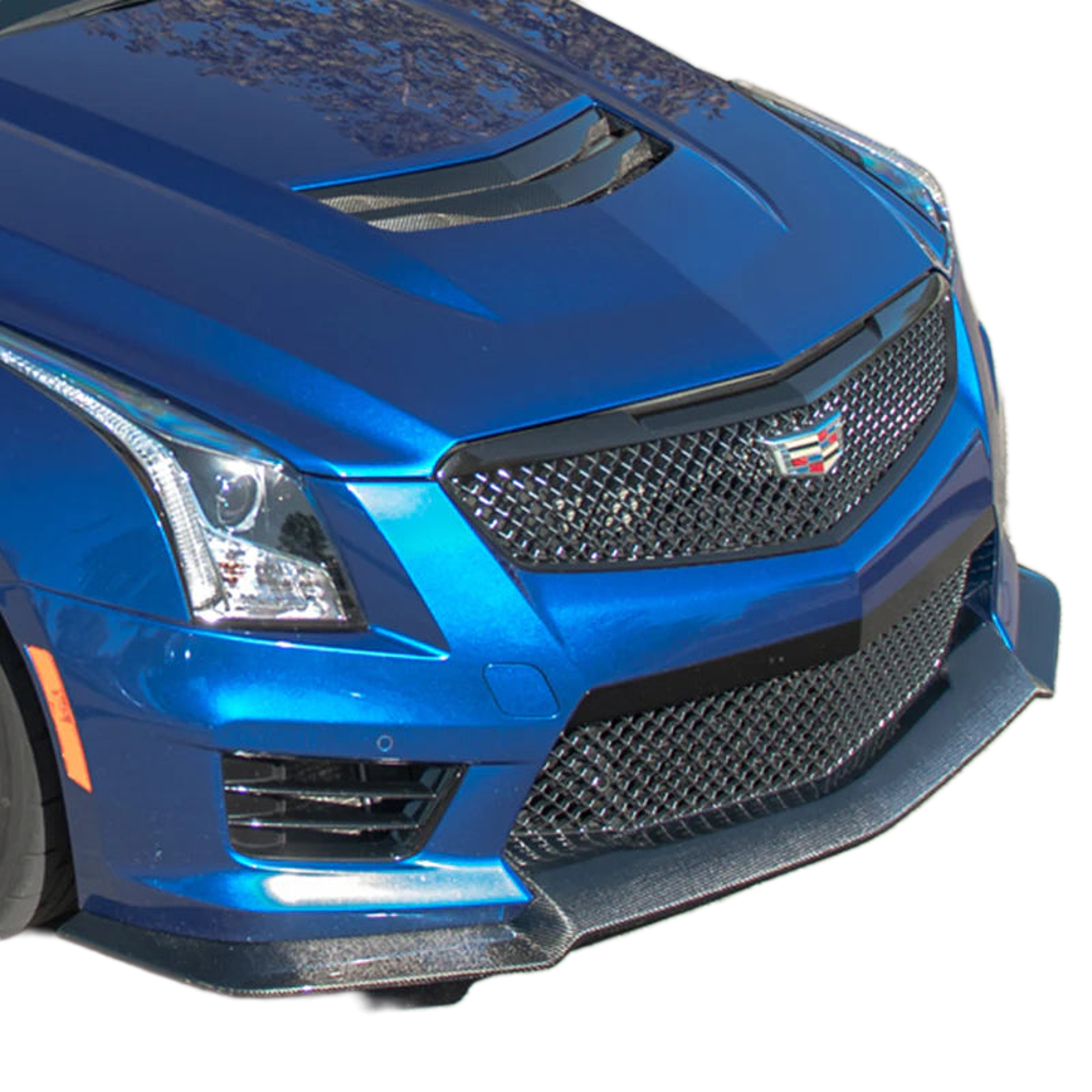 2016-19 EOS Cadillac ATS-V Carbon Fiber Extended Front Splitter Lip