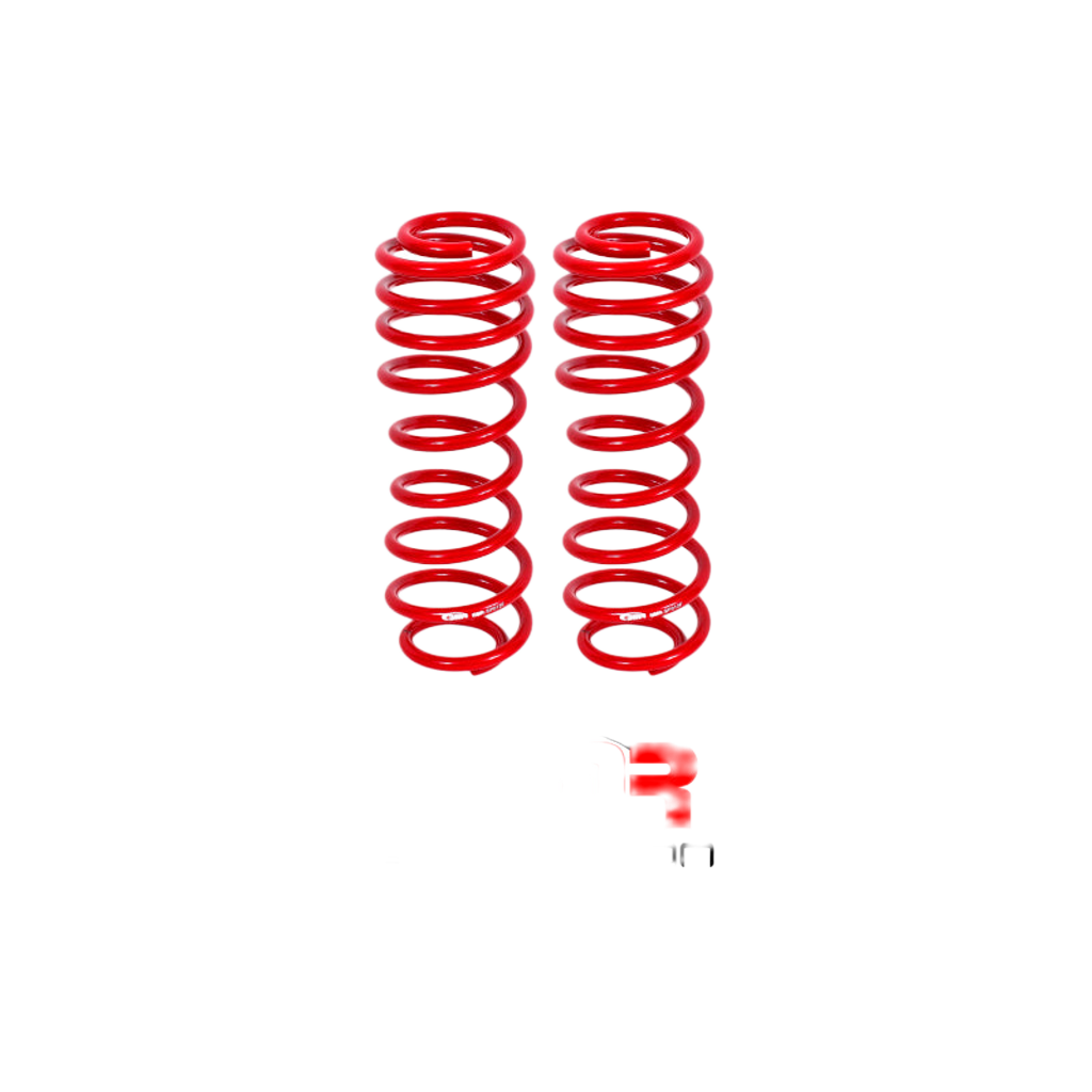 BMR 05-14 S197 Mustang GT/GT500 Rear Performance/Drag Lowering Springs - Red