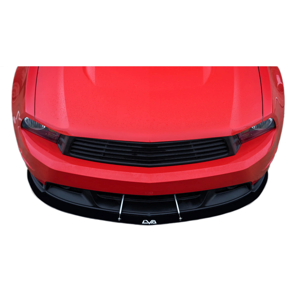 LVA 2011-2012 FORD MUSTANG S197 FRONT SPLITTER