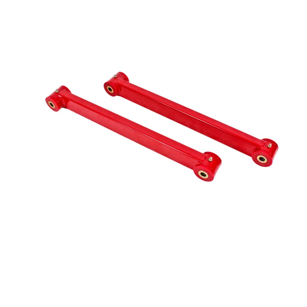 BMR 05-14 S197 Mustang Non-Adj. Boxed Lower Control Arms (Polyurethane) - Red