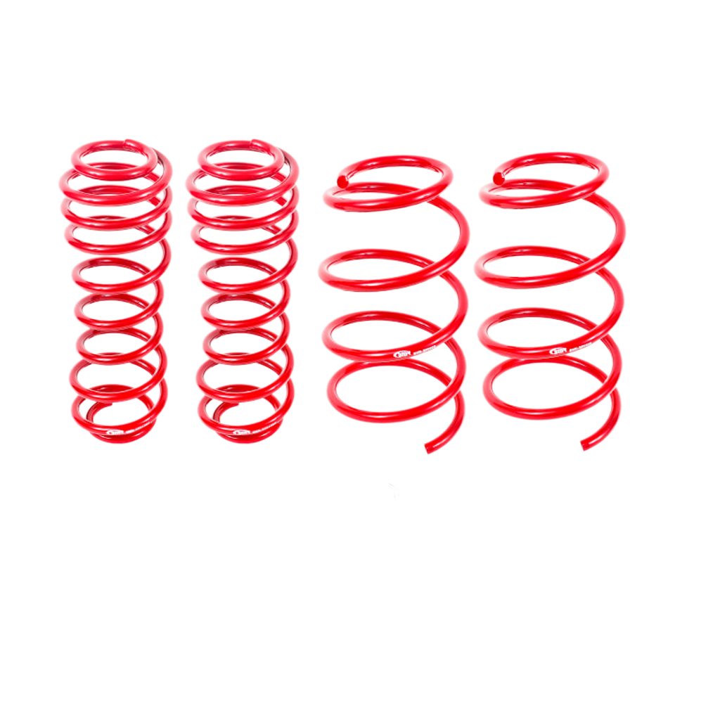 BMR 05-14 S197 Mustang GT Drag Version Lowering Springs (Set Of 4) - Red