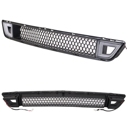 2015-2017 Ford Mustang IKON Front Lower Grill Mesh Grille With Light