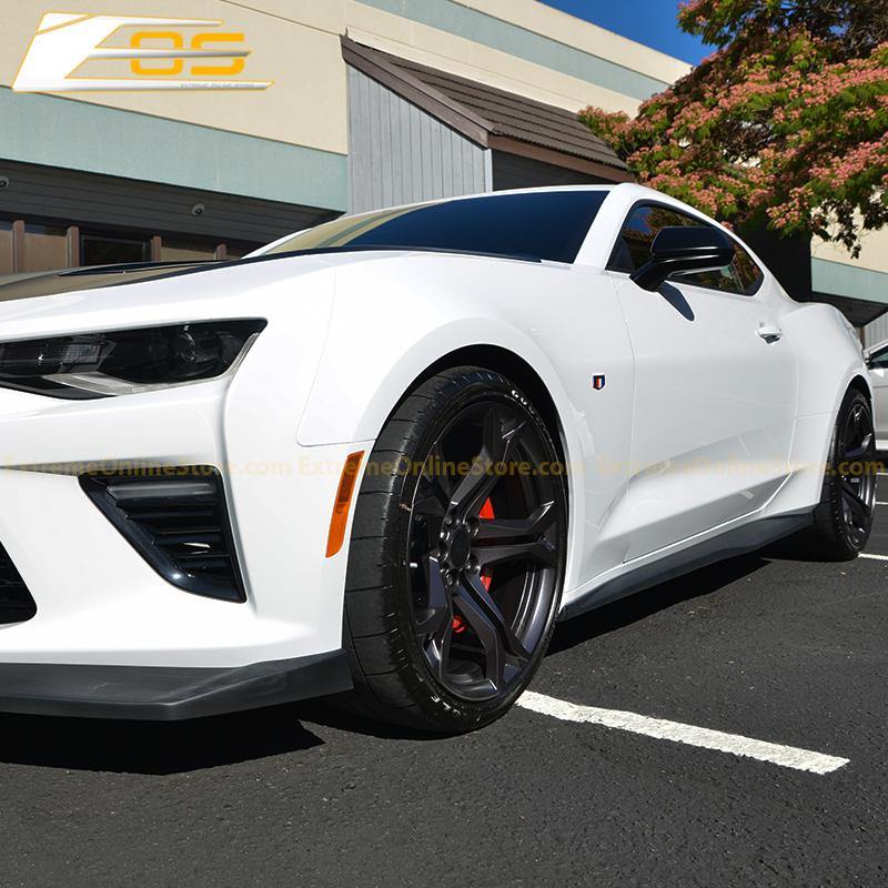 EOS 6TH GEN CAMARO SS PRIMER BLACK AERODYNAMIC FULL BODY KIT | 1LE EXTENDED PACKAGE