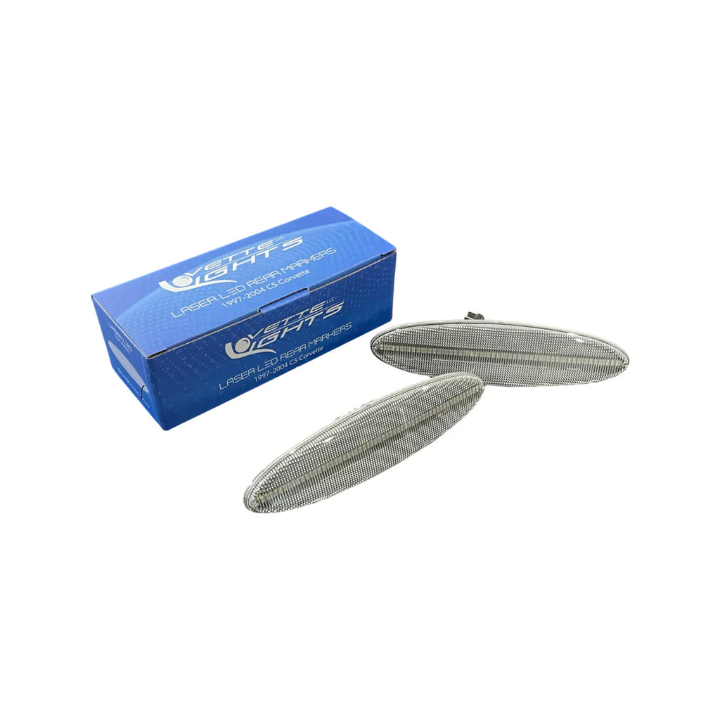 Corvette C5 G3 Laser LED Rear Side Marker Assemblies