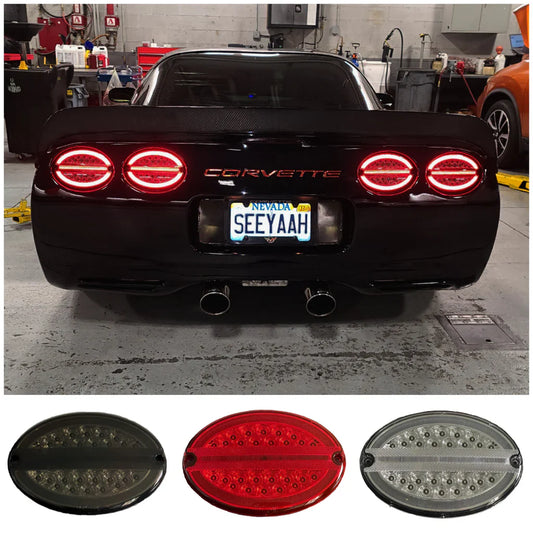 Corvette C5 G3 Laser LED Tail Light Assemblies