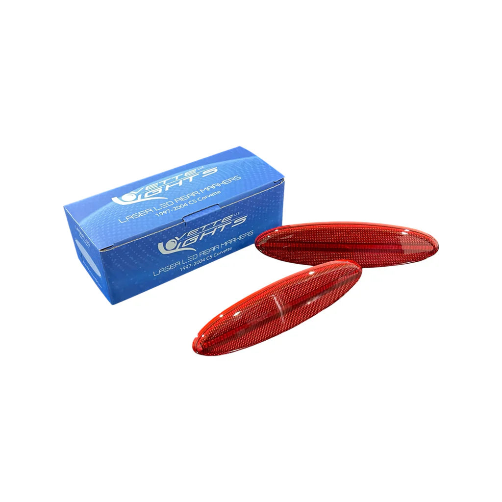 Corvette C5 G3 Laser LED Rear Side Marker Assemblies