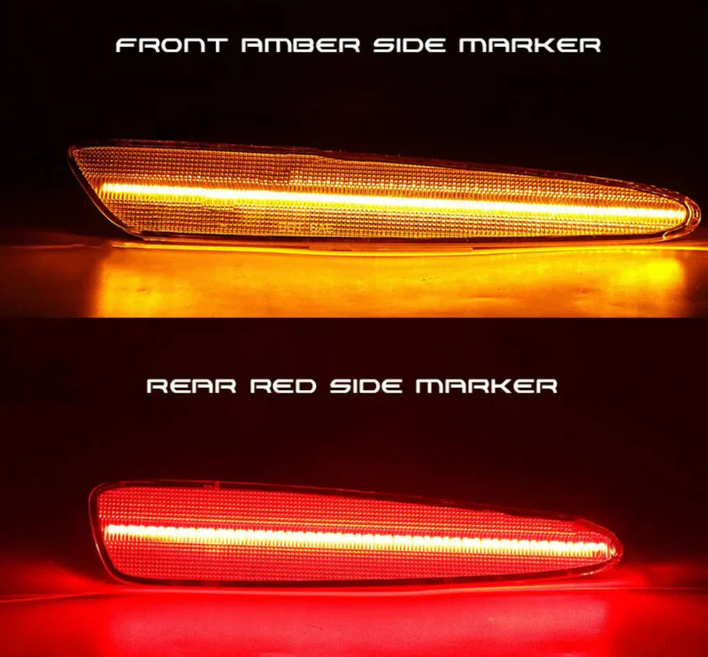 Corvette C6 Smoked Lens G3 Laser LED Side Markers