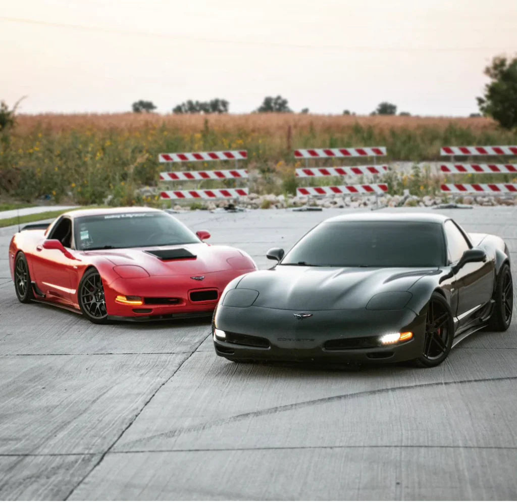 Corvette C5 Laser LED Front Corner Assemblies