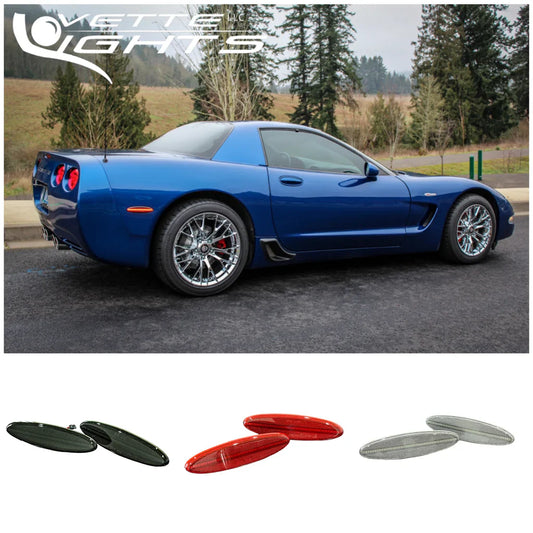 Corvette C5 G3 Laser LED Rear Side Marker Assemblies