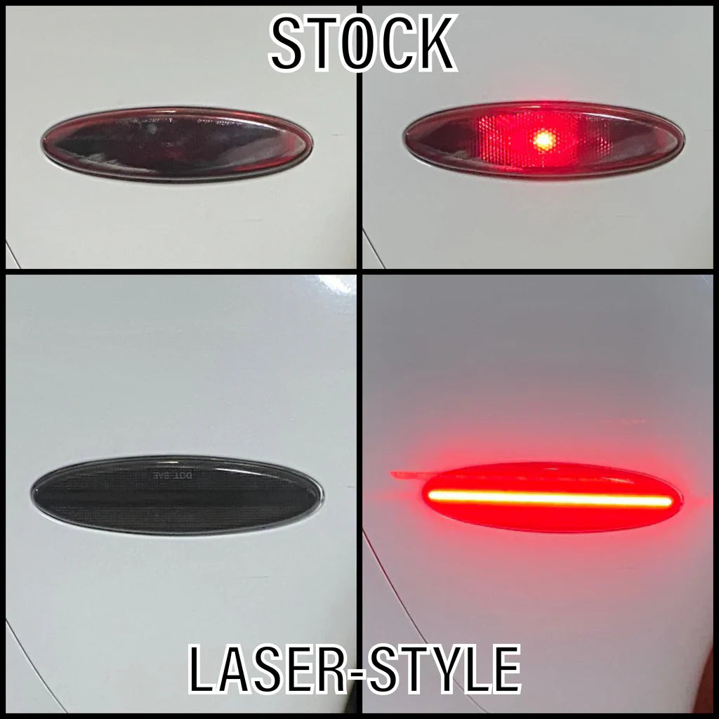 Corvette C5 G3 Laser LED Rear Side Marker Assemblies