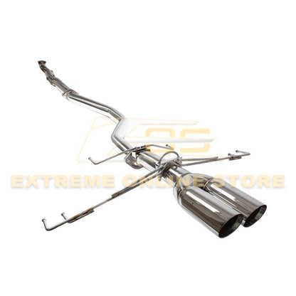 2017-21 EOS HONDA CIVIC HATCHBACK SPORT FK7 3" NO MUFFLER CAT-BACK EXHAUST