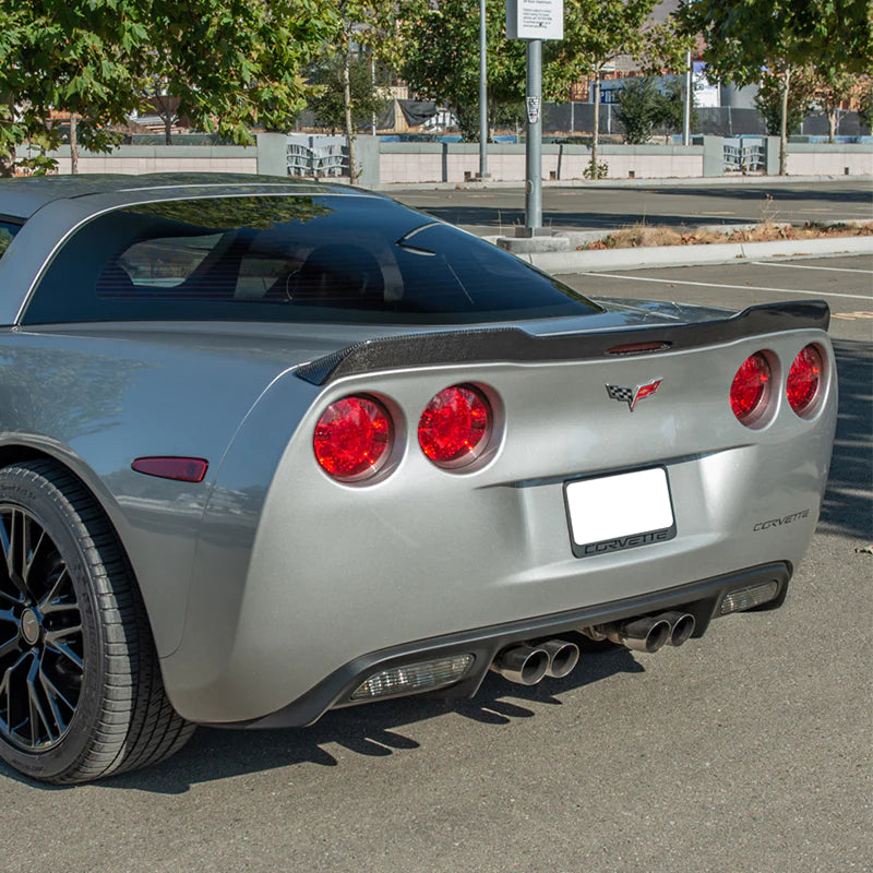 CORVETTE C6 ZR1 EXTENDED REAR TRUNK SPOILER