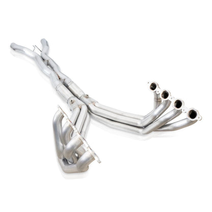 Stainless Works Corvette C7 2014+ Headers 1-7/8in Primaries 3in Collectors High-Flow Cats X-pipe