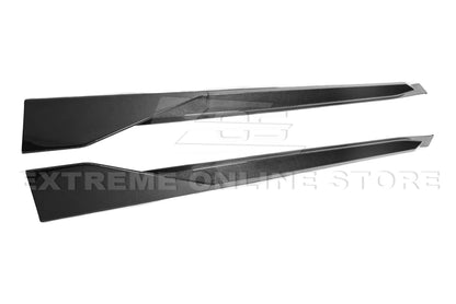 2021-UP EOS BMW G80 M3 G82 G83 M4 CARBON FIBER FRONT LIP SPLITTER & SIDE SKIRTS