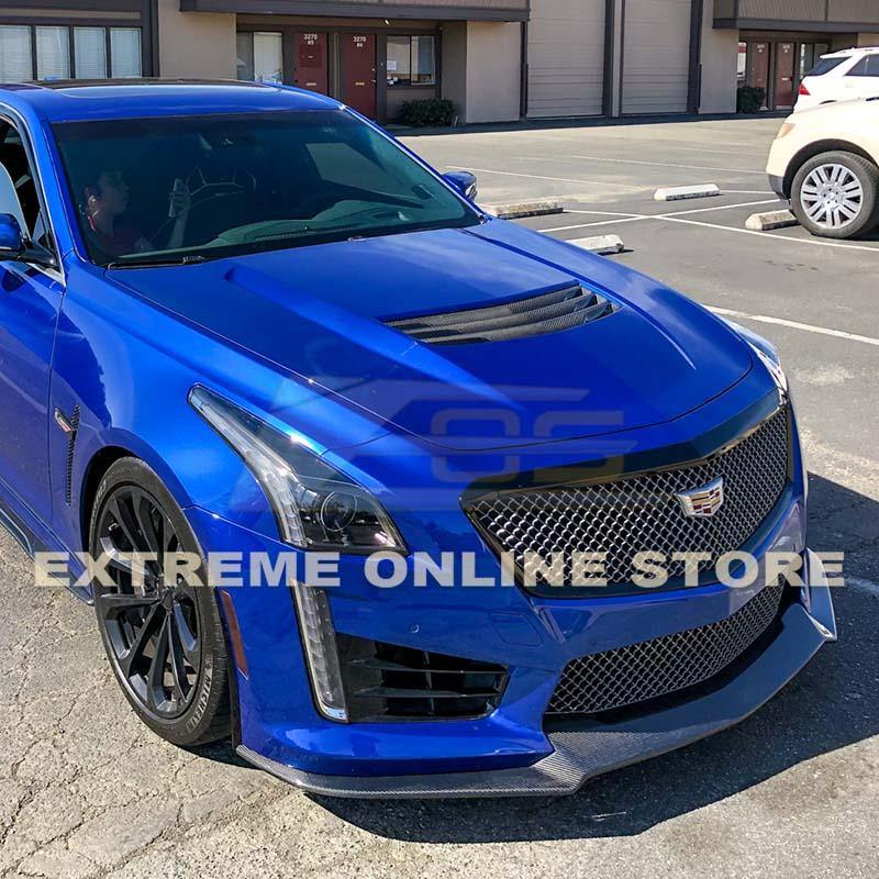 2016-PRESENT EOS CADILLAC CTS-V CARBON FIBER HOOD VENT