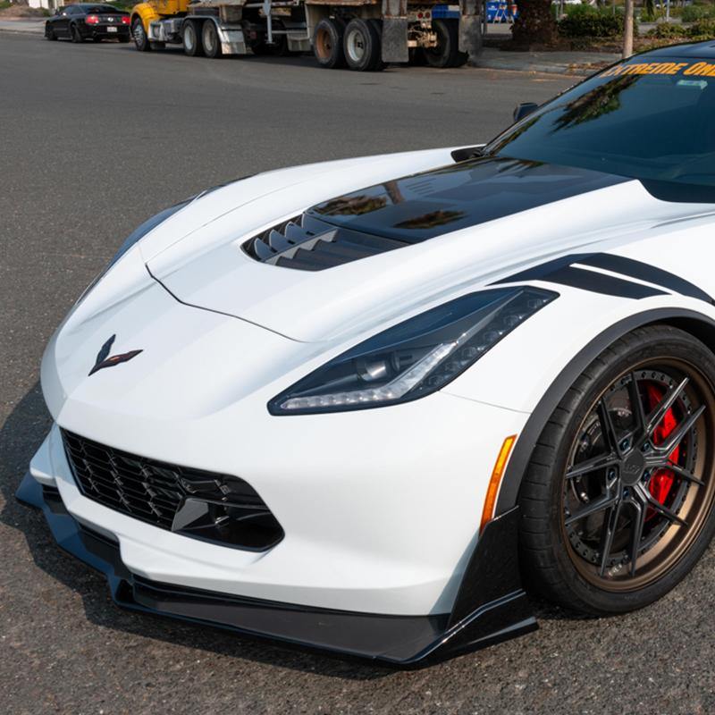 CORVETTE C7 STAGE 3.5 EXTENDED FRONT SPLITTER