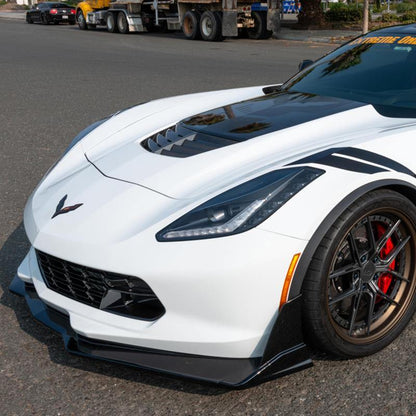 CORVETTE C7 STAGE 3.5 EXTENDED FRONT SPLITTER