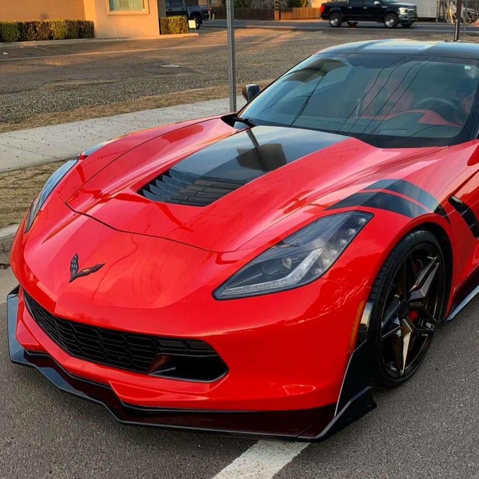 CORVETTE C7 STAGE 3.5 EXTENDED FRONT SPLITTER