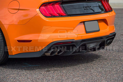 2018-22 EOS FORD MUSTANG GT500 REAR BUMPER QUAD TIPS DIFFUSER