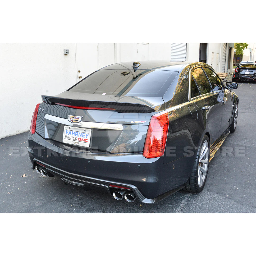 2016-19 CADILLAC CTS-V CARBON FIBER REAR SPOILER