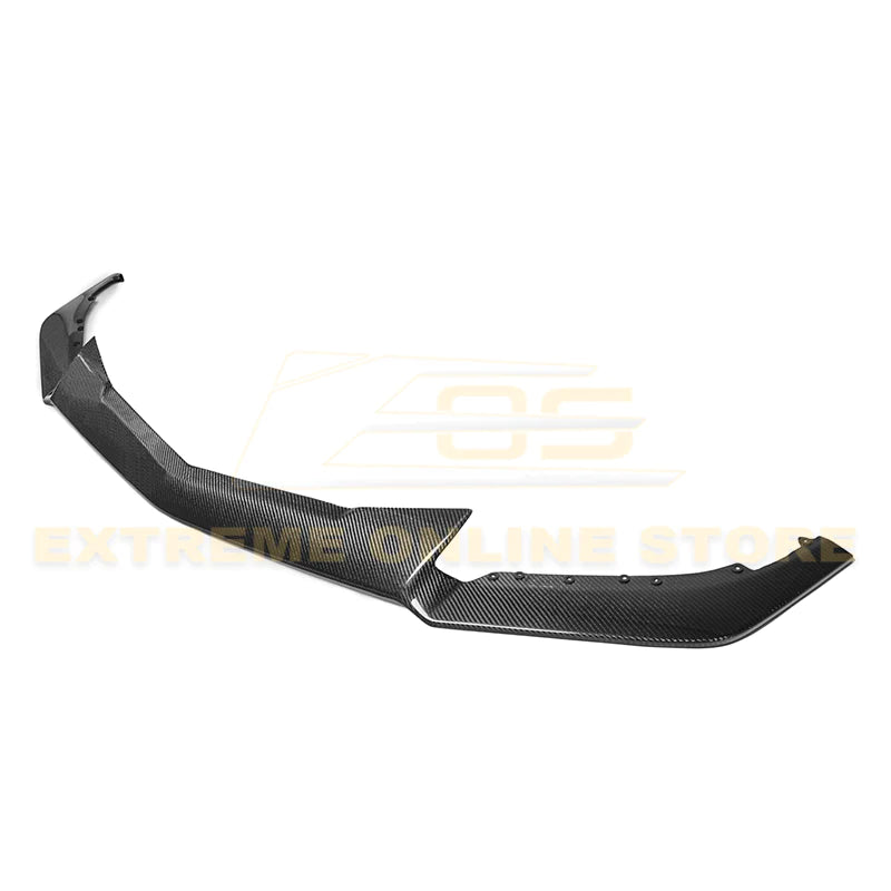 2016-19 EOS Cadillac ATS-V Carbon Fiber Extended Front Splitter Lip