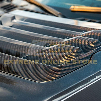 2017-UP EOS FORD F-150 RAPTOR CARBON FIBER HOOD VENT