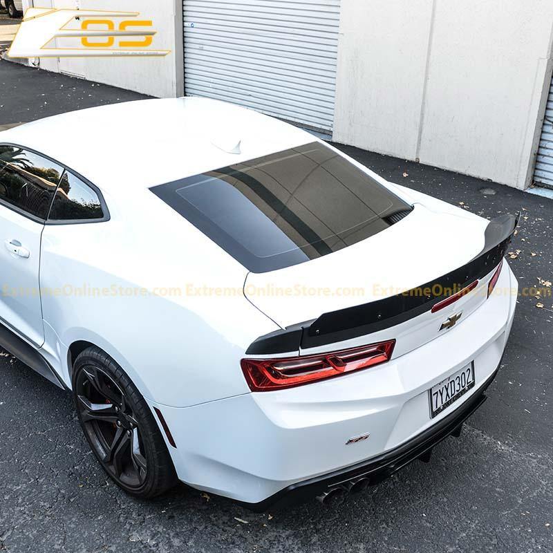 EOS 6TH GEN CAMARO SS PRIMER BLACK AERODYNAMIC FULL BODY KIT | 1LE EXTENDED PACKAGE