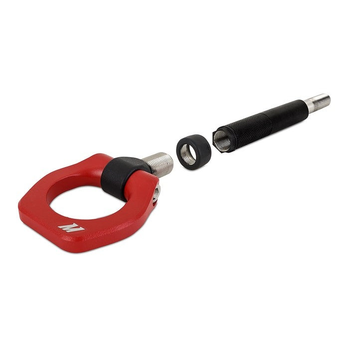 Mishimoto Racing Front Tow Hook - Red - 2022-2024 Subaru WRX