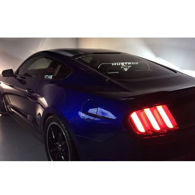 2015-Up Ford Mustang Coupe WindRestrictor® Rear Add On Glow Plate