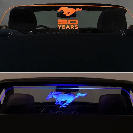 2015+ Mustang Convertible WindRestrictor® Add On Front Mount